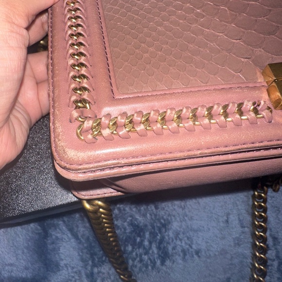 Chanel Tan Python Leather Bag - Picture 8 of 14